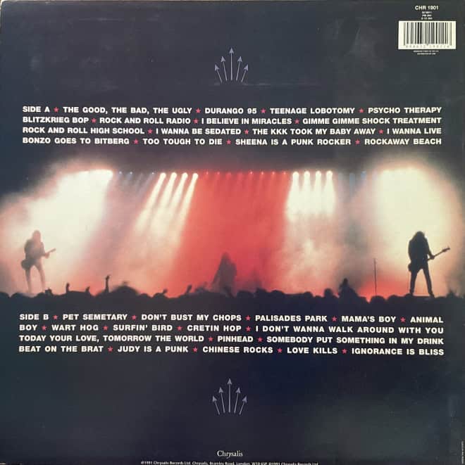 Ramones - Loco Live (super raritate!) - imagine 2