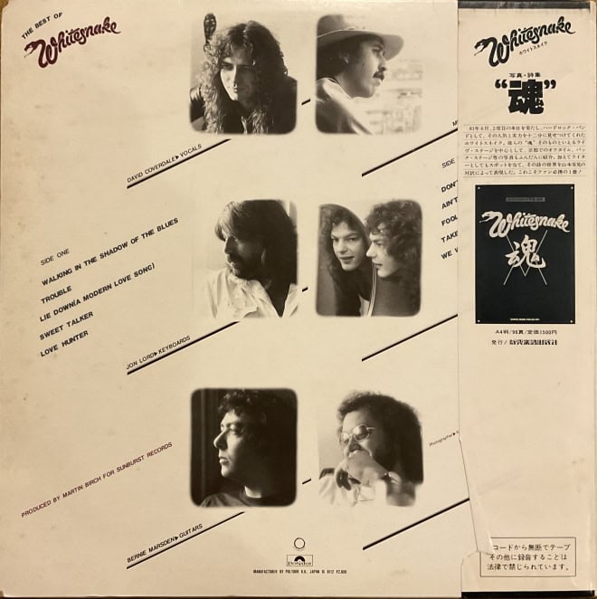 Whitesnake ‎– The Best Of Whitesnake - imagine 2